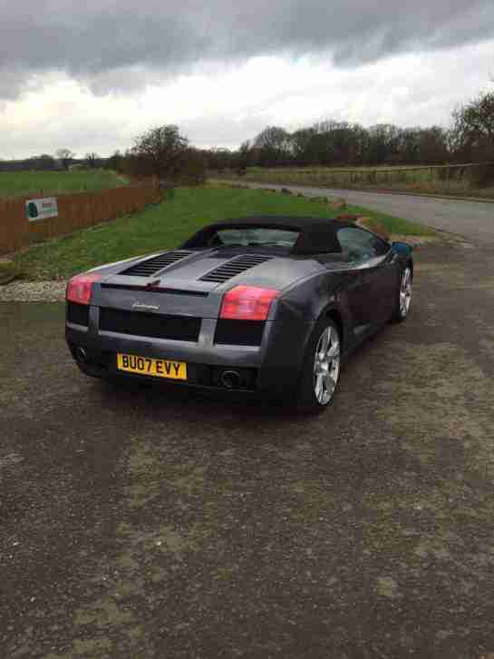 Lamborghini Gallardo Spyder E Gear 5.0 V10