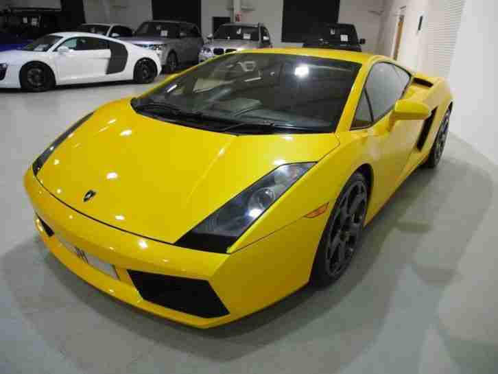 Lamborghini Gallardo V10 COUPE Special Order Paint Sat Nav Excellent Lamborghini