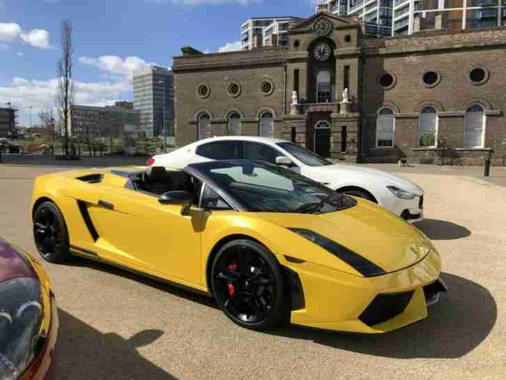 Lamborghini Gallardo V10 Spyder Convertible E Gear Automatic +1YR WARRANTY