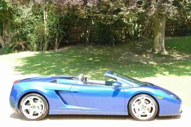 Lamborghini Gallardo V10 Spyder HIGH SPEC PETROL AUTOMATIC 2007/07