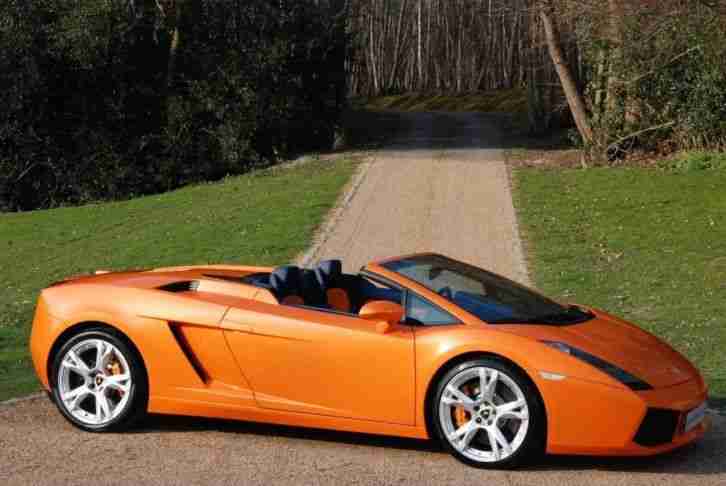 Lamborghini Gallardo V10 Spyder eGear LHD HIGH SPEC PETROL AUTOMATIC 2008/08