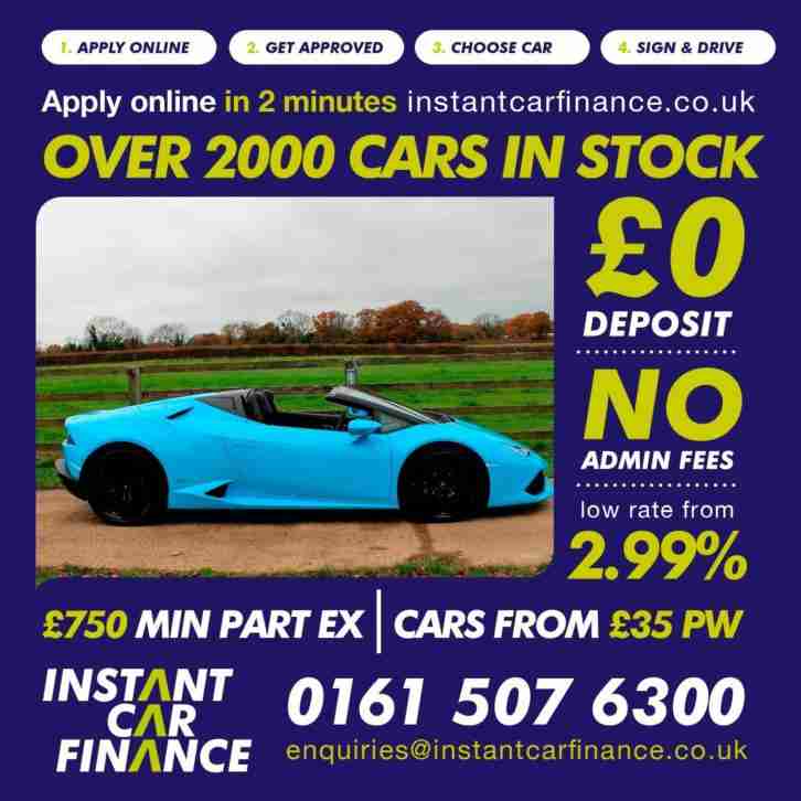 Lamborghini Huracan 5.2 ( 610ps ) 4X4 Spyder Auto Seq LP 610-4