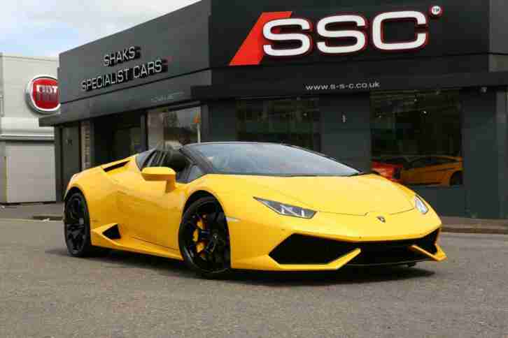 Lamborghini Huracan 5.2 LP 610 4 Spyder Auto Seq 4WD 2dr