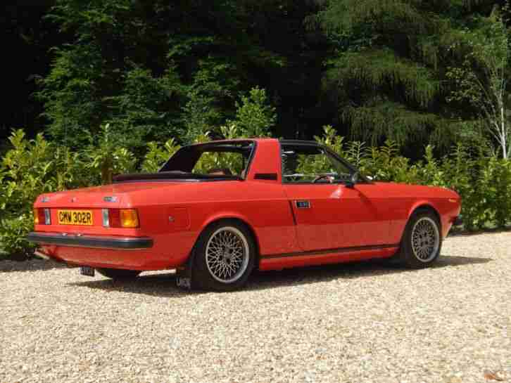 Lancia Beta Spyder 1.6 1977 Series 1 registered as TAX & MOT EXEMPT