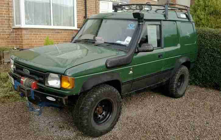Lancia Delta Deposit Taken. Land Rover Discovery Off Road Monster