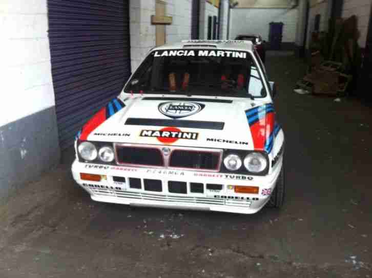 Lancia Delta Integrale Rally Car MSA Logbook Martini