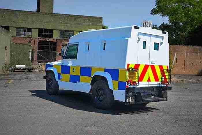 Land Rover Defender 110 Thetis – Public Order Vehicle