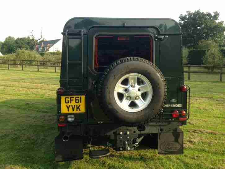 Land Rover Defender 110 XS Utility, Green, Jan 2012, 23,700 miles, FSH,