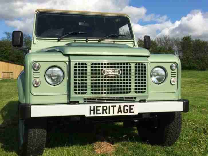 Land Rover Defender 90 TDCI Heritage spec simply stunning