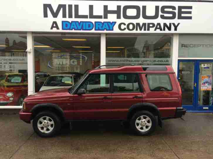 Land Rover Discovery 2.5Td5 ( 7 st ) auto 2000MY Td5 GS (7 seat) metallic red