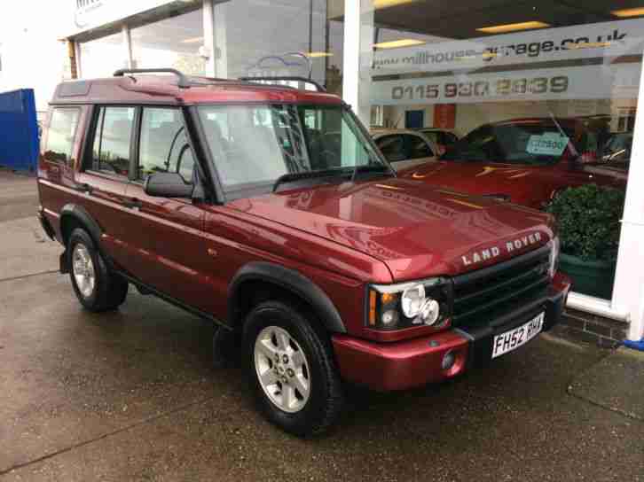 Land Rover Discovery 2.5Td5 ( 7 st ) auto 2000MY Td5 GS (7 seat) metallic red