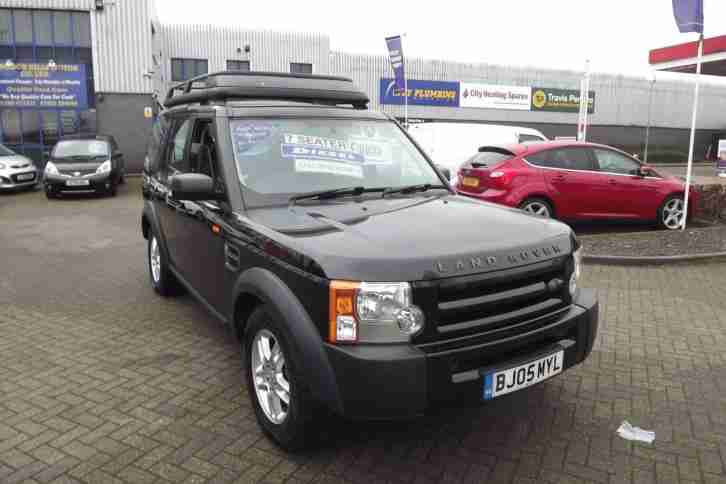 Land Rover Discovery 3 2.7TD V6 ( 7st ) 2006MY black 7 seater