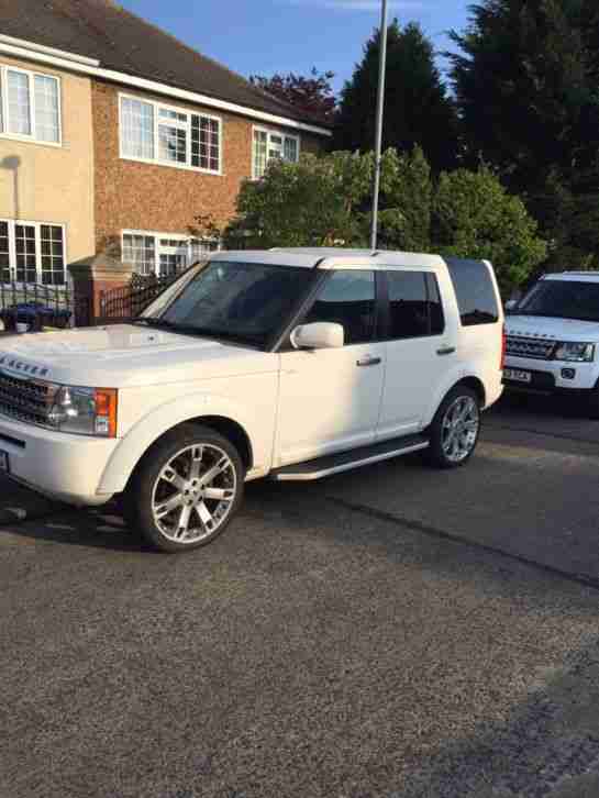 Land Rover Discovery 3 TDV6 GS White 2008 58
