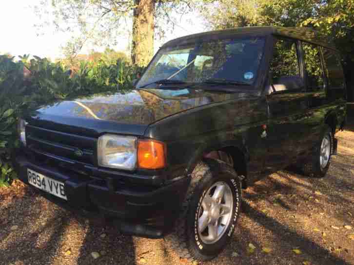 Land Rover Discovery 300tdi commercial van rear seats 89000 Vosa checker mileage