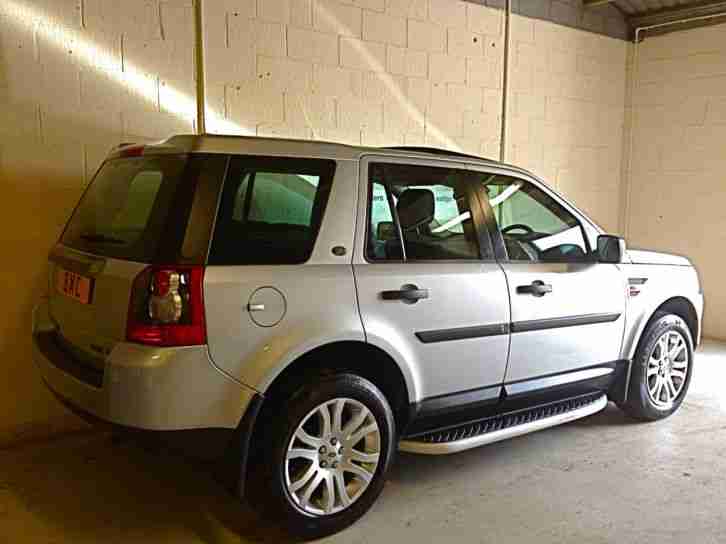 Land Rover Freelander 2 2.2Td4 Auto HSE 2007 SILVER+BLACK+FSH+STUNNING