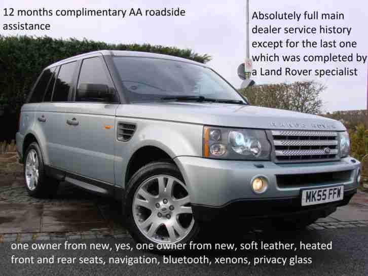 Land Rover Range Rover Sport 2.7TD HSE 1 owner from new Full history