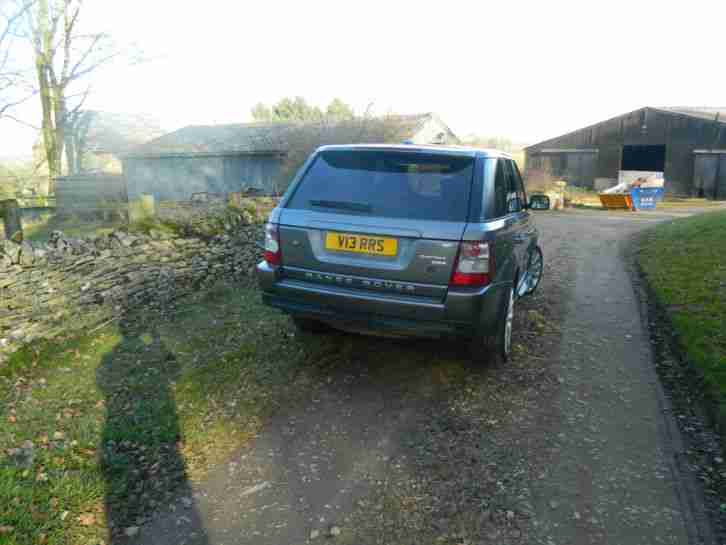 Land Rover Range Rover Sport TDV8 HSE, 2009, 71k, personalised reg V13 RRS