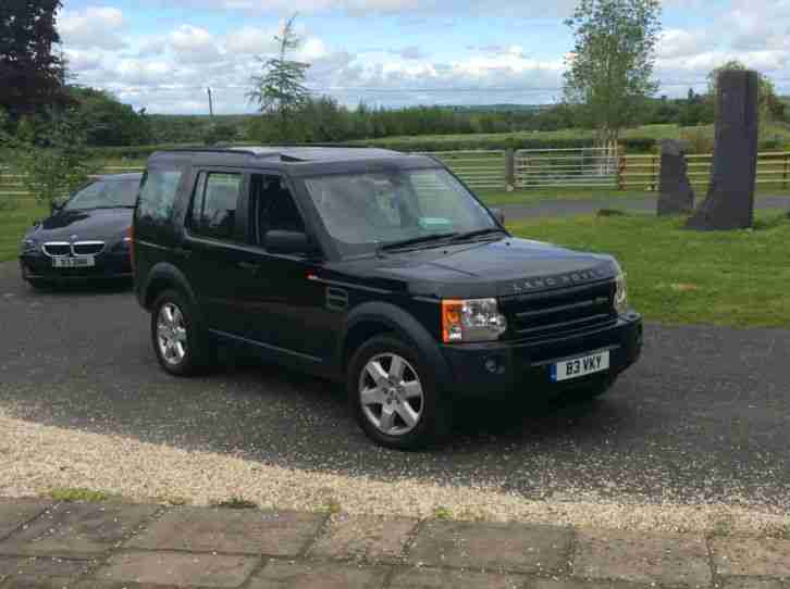 Landrover Discovery 3 TDV6 2.7 HSE, Black with Black leather....45,000 miles!!