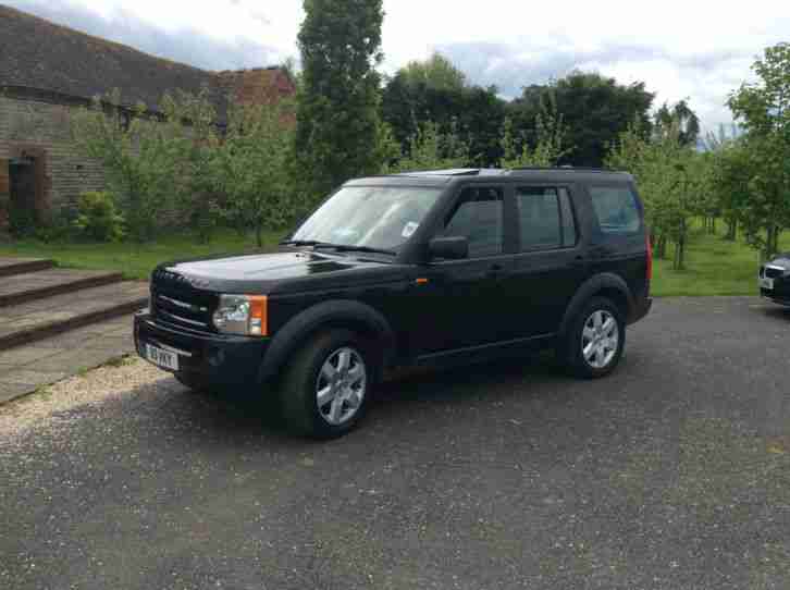 Landrover Discovery 3 TDV6 2.7 HSE, Black with Black leather....45,000 miles!!