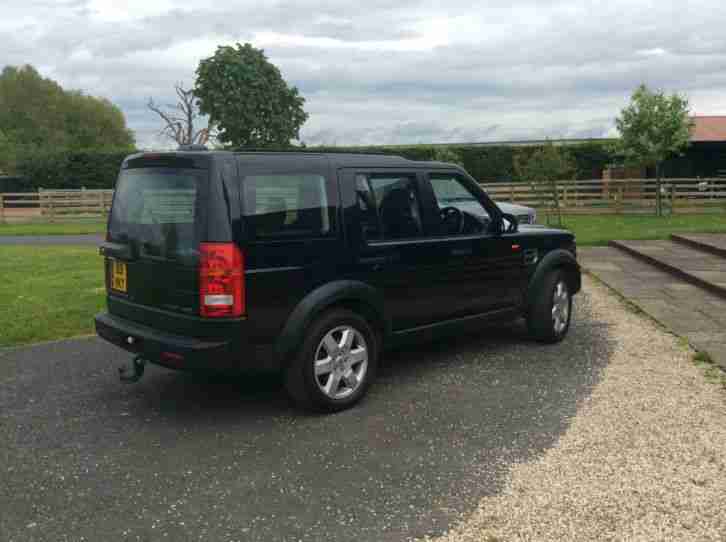Landrover Discovery 3 TDV6 2.7 HSE, Black with Black leather....45,000 miles!!