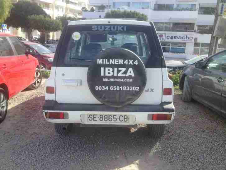 Left Hand Drive Suzuki Vitara in IBIZA Spain