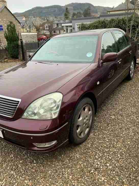 Lexus 430 LS Auto Saloon Car available for repair or spares