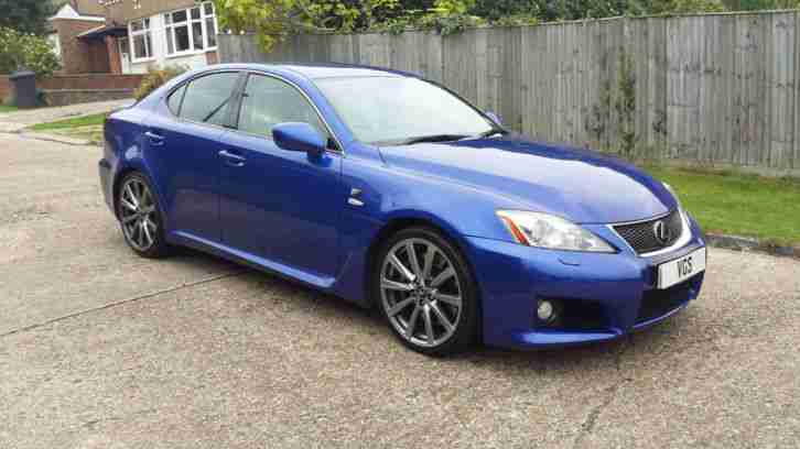 Lexus 5.0 V8 IS F 4dr Auto HUGE SPEC / ONE OWNER CAR 2010 (59 reg),