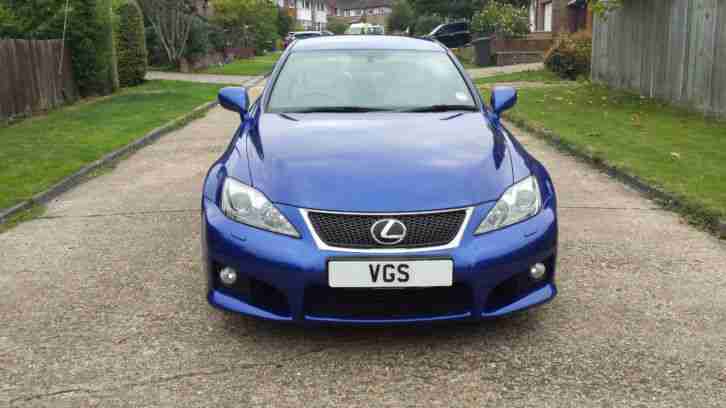 Lexus 5.0 V8 IS F 4dr Auto HUGE SPEC / ONE OWNER CAR 2010 (59 reg),