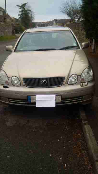 Lexus GS300E 1999- April MOT Spares or Repair T136 DWL