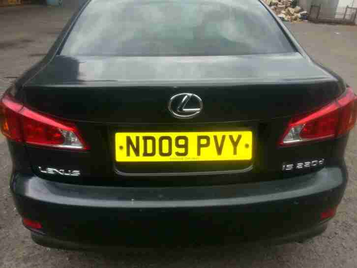 Lexus IS 220d 2.2TD SE 2009 REG DIESEL