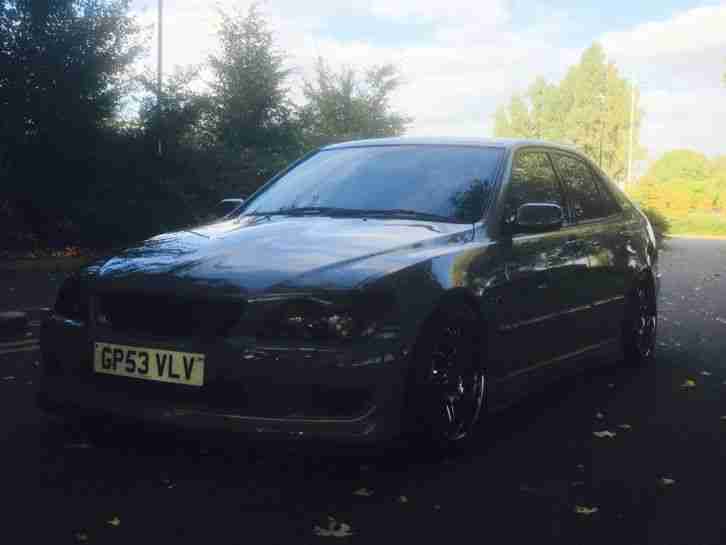 Lexus IS200 manual with LSD (nardo grey, show car, stance, modified)