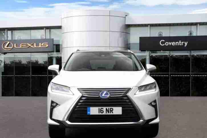 Lexus RX 2016 450h 3.5 Premier 5dr CVT Auto (Sunroof) 4x4