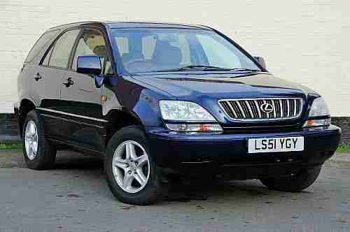 Lexus RX 300 3.0 auto SE LONG MOT GOOD HISTORY