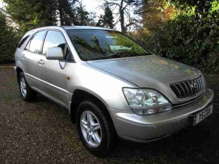 Lexus RX300 2002. Lexus car from United Kingdom