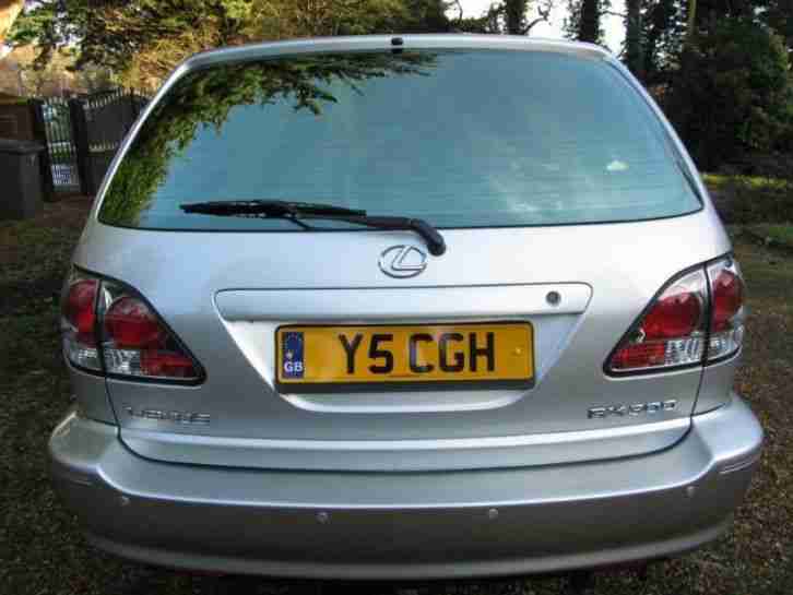 Lexus RX300 2002/3, 'SE' V6 3.0cc.Station Wagon, Automatic,Gen.85K miles.