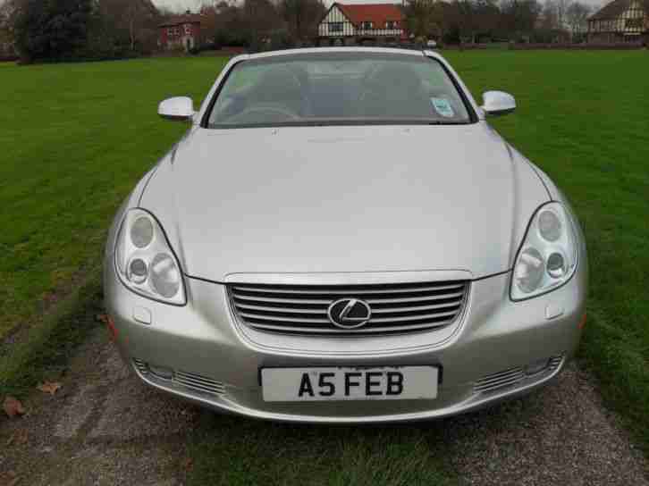 Lexus SC 430 4.3 Automatic Convertible Sat Nav