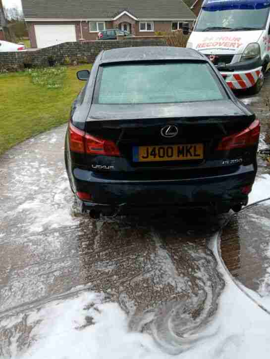 Lexus is250 spares or repair