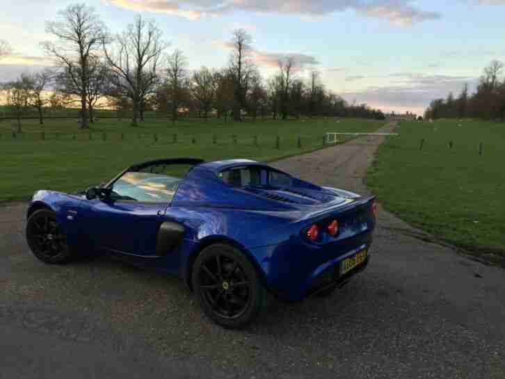 Lotus Elise 1.8 111R Touring Amazing Blue Colour Paint