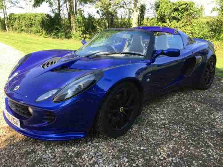 Lotus Elise 1.8 111R Touring Amazing Blue Colour Paint