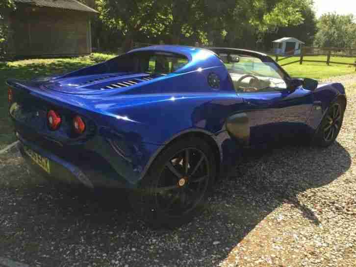 Lotus Elise 1.8 111R Touring Amazing Blue Colour Paint