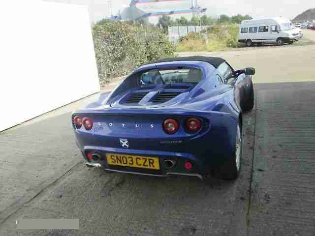 Lotus Elise 1.8 2003 MY 135R