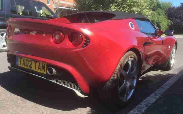 Lotus Elise 1.8 2dr Ruby Red Metallic 2002