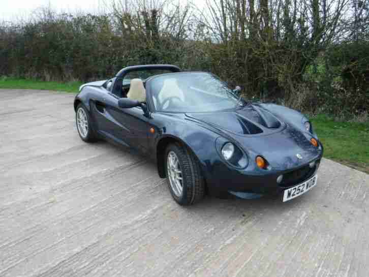 Lotus Elise 1.8 Very Low Milage 23k and one previous owner 'W' reg.