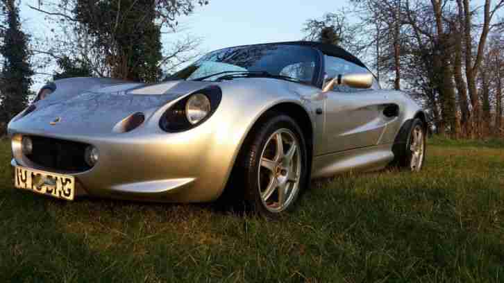 Lotus Elise S1 1.8 VVTI Convertible Silver Black