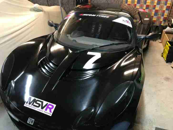 Lotus Elise race. Lotus car from United Kingdom