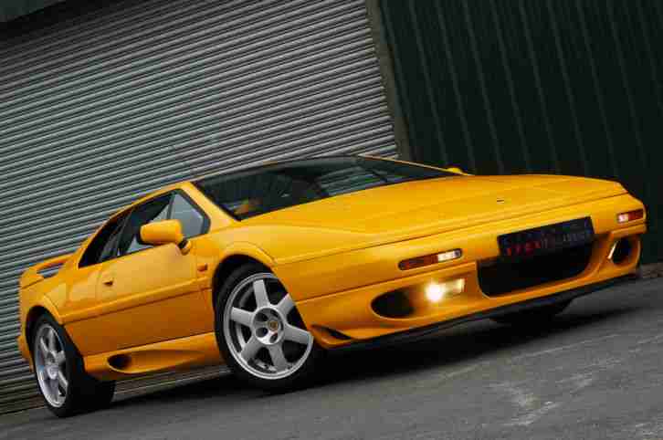 Lotus Esprit 3.5 V8, 1996, 22,000 miles, Mustard Yellow, Grey Leather, FSH.