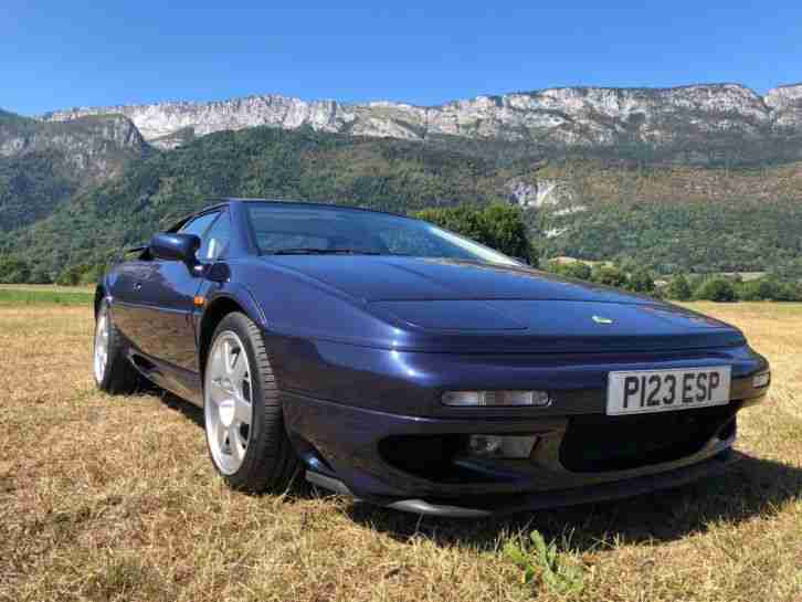 Lotus Esprit V8 1996 LHD left hand drive twin turbo very low KMS France