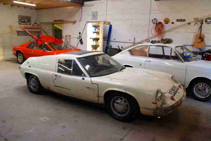 Lotus Europa S2, 1969. One owner from new barn find. Off the road since 1980