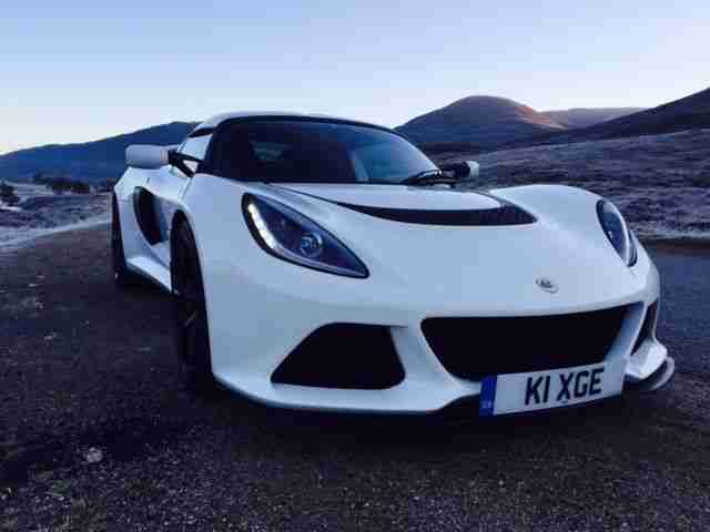 Lotus Exige S V6 : Supercharged : Race and Premium Sport : Huge Spec : White