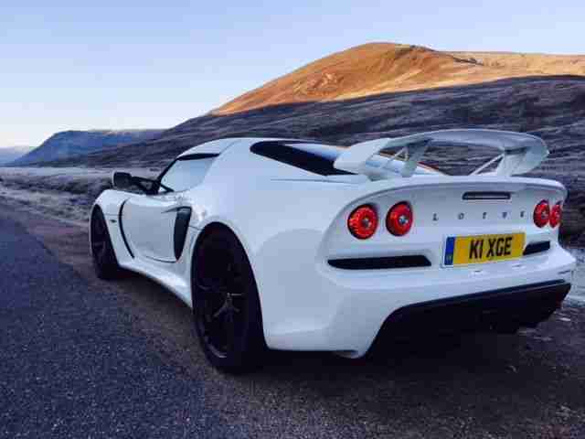 Lotus Exige S V6 : Supercharged : Race and Premium Sport : Huge Spec : White